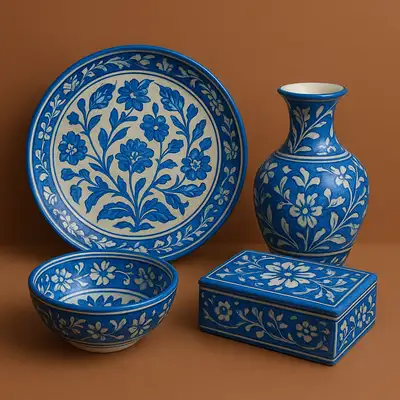 Blue Pottery Exporters Website